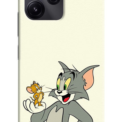 Tom & Jerry Redmi 12 5G Hard Case Back Cover by Casekaro
