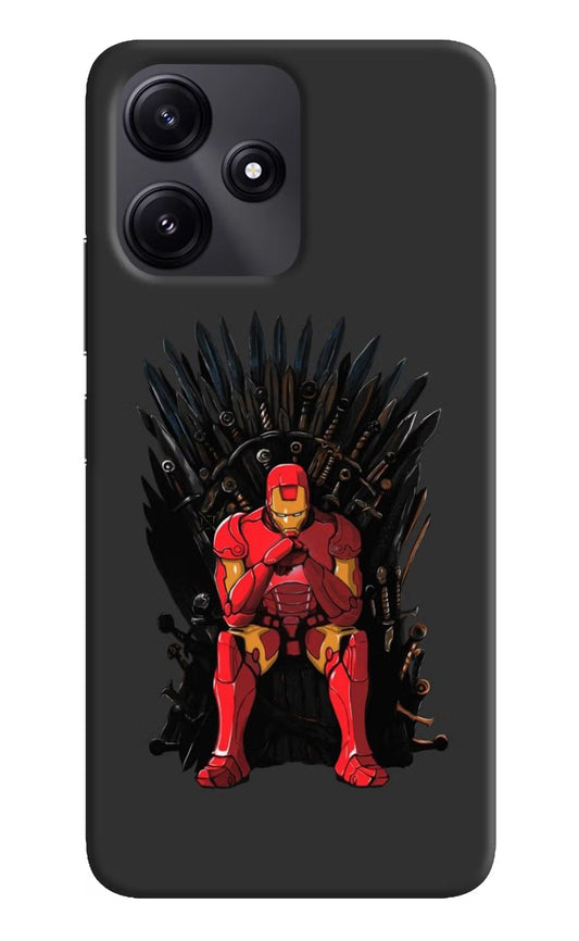 Ironman Throne Redmi 12 5G Hard Case Back Cover by Casekaro