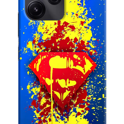 Superman logo Redmi 12 5G Hard Case Back Cover by Casekaro