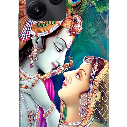 Lord Radha Krishna Redmi 12 5G Hard Case Back Cover by Casekaro