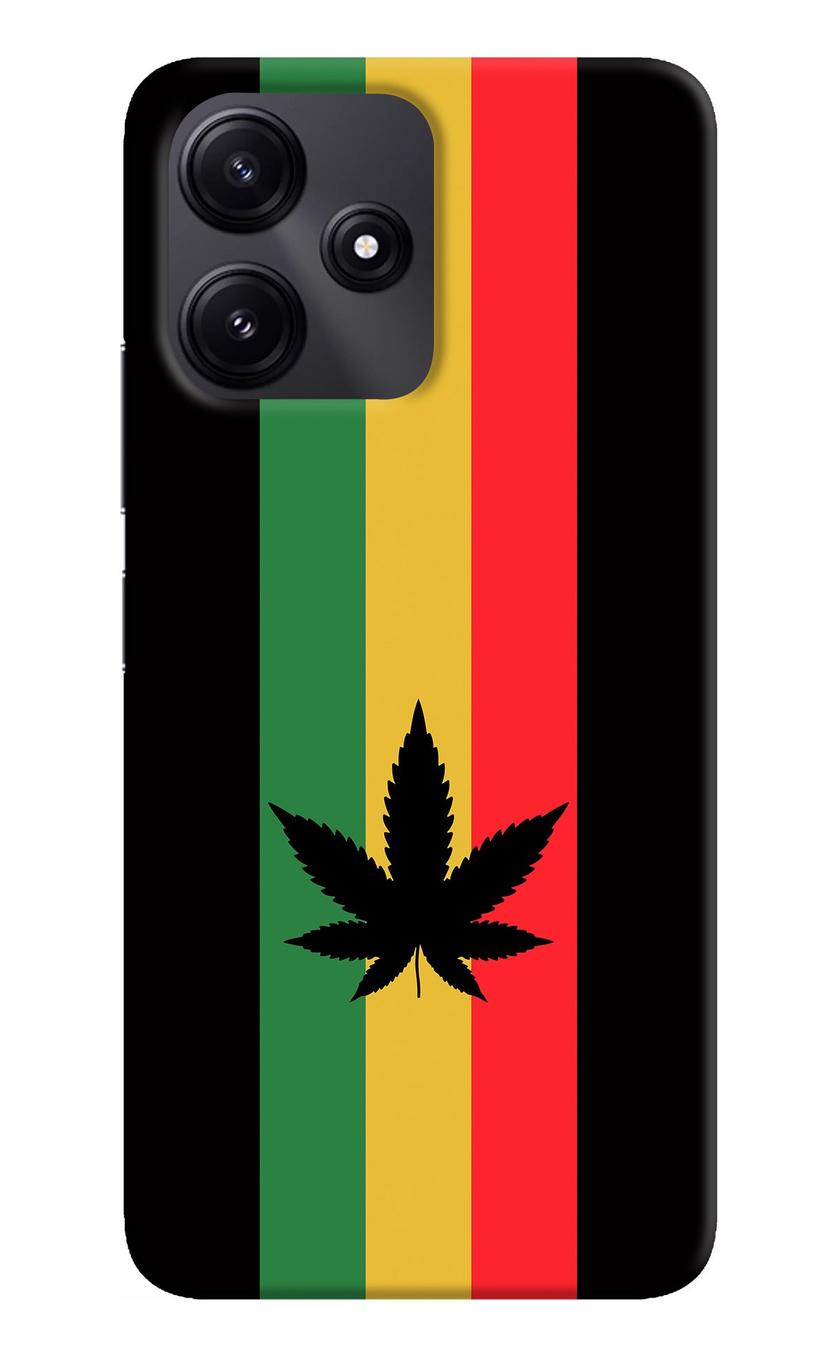 Weed Flag Redmi 12 5G Back Cover