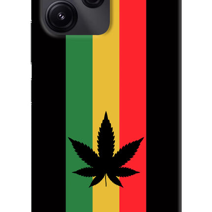 Weed Flag Redmi 12 5G Hard Case Back Cover by Casekaro