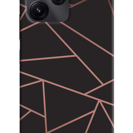 Geometric Pattern Redmi 12 5G Hard Case Back Cover by Casekaro