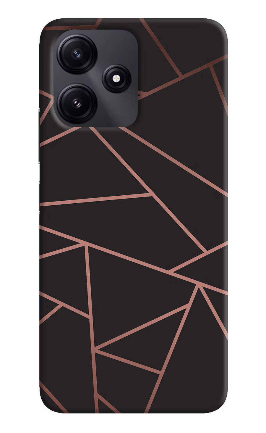 Geometric Pattern Redmi 12 5G Back Cover, Hard case