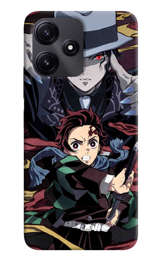 Demon Slayer Redmi 12 5G Hard Case Back Cover by Casekaro