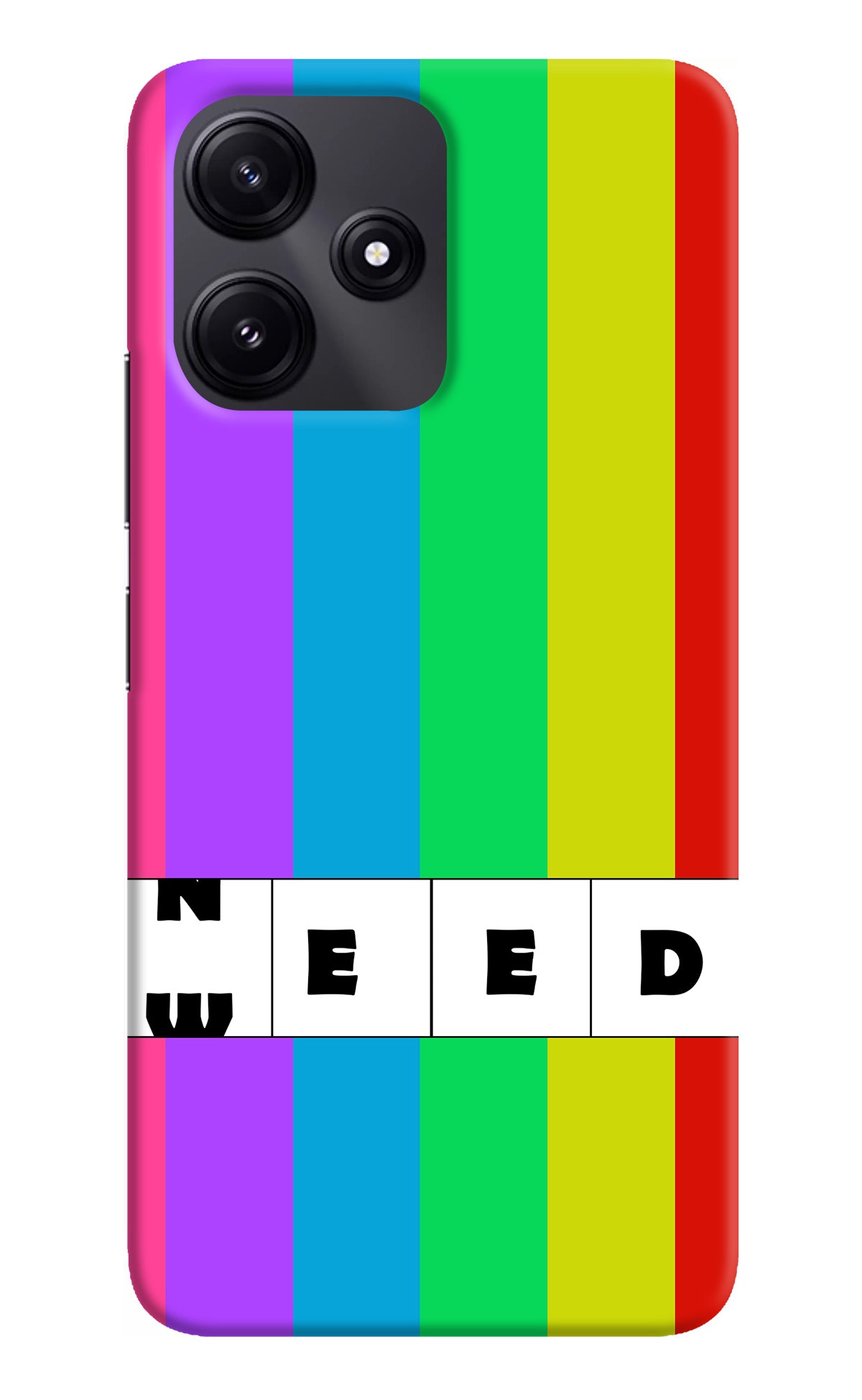 Need Weed Redmi 12 5G Back Cover