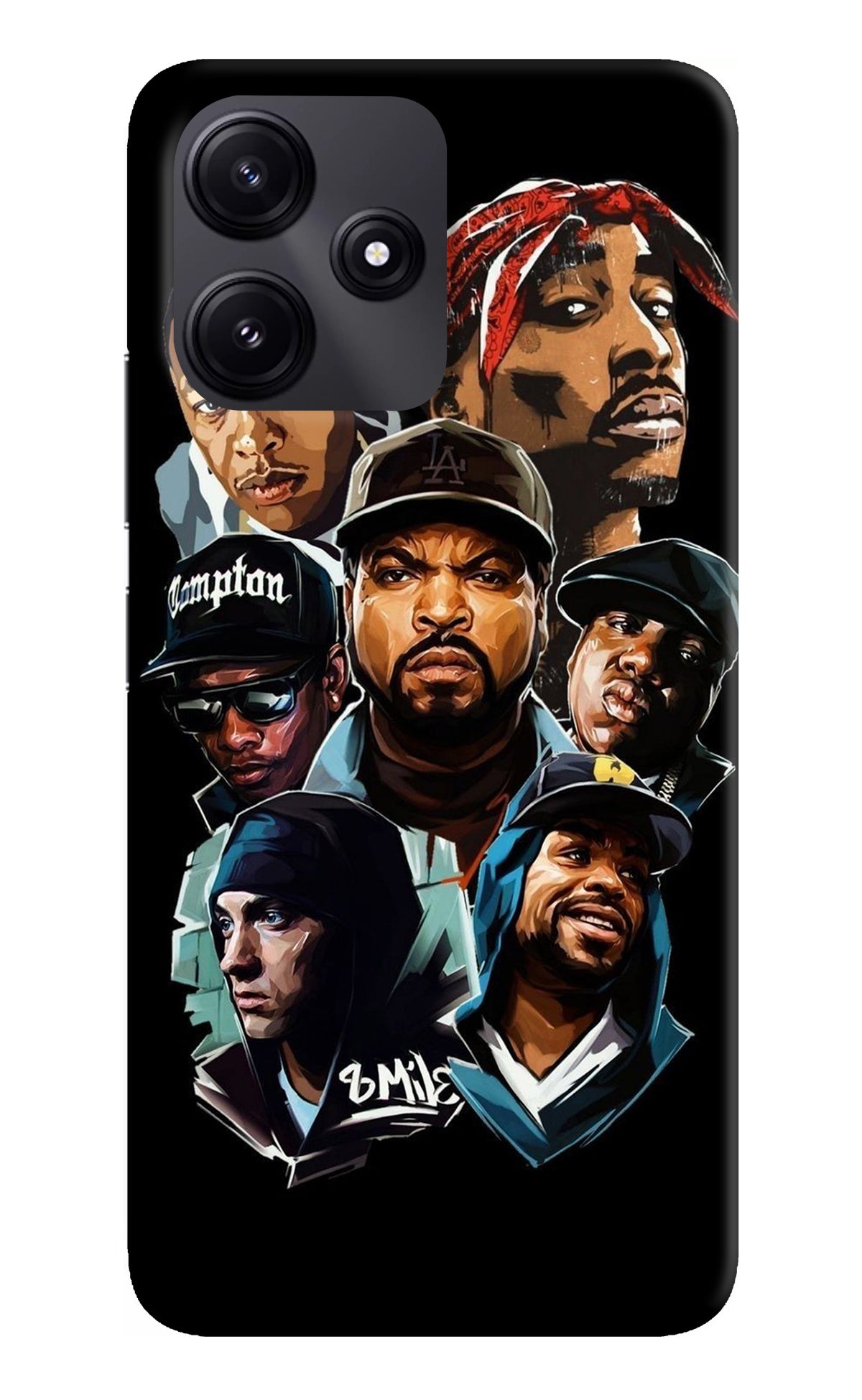 Rappers Redmi 12 5G Back Cover