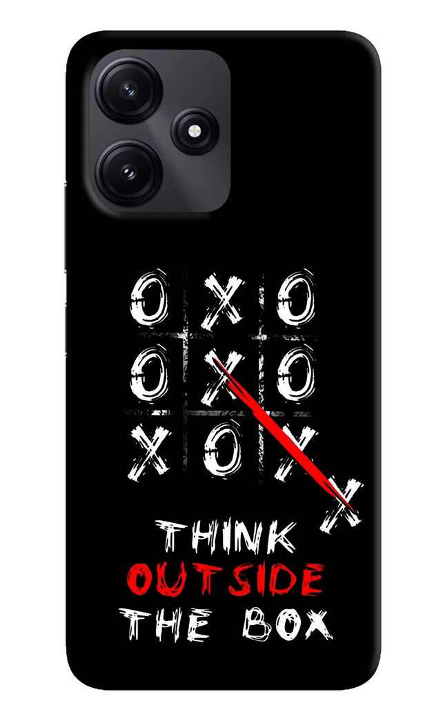Think out of the BOX Redmi 12 5G Hard Case Back Cover by Casekaro