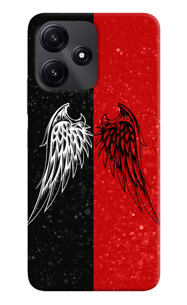 Wings Redmi 12 5G Hard Case Back Cover by Casekaro