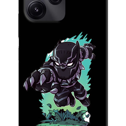 Black Panther Redmi 12 5G Hard Case Back Cover by Casekaro