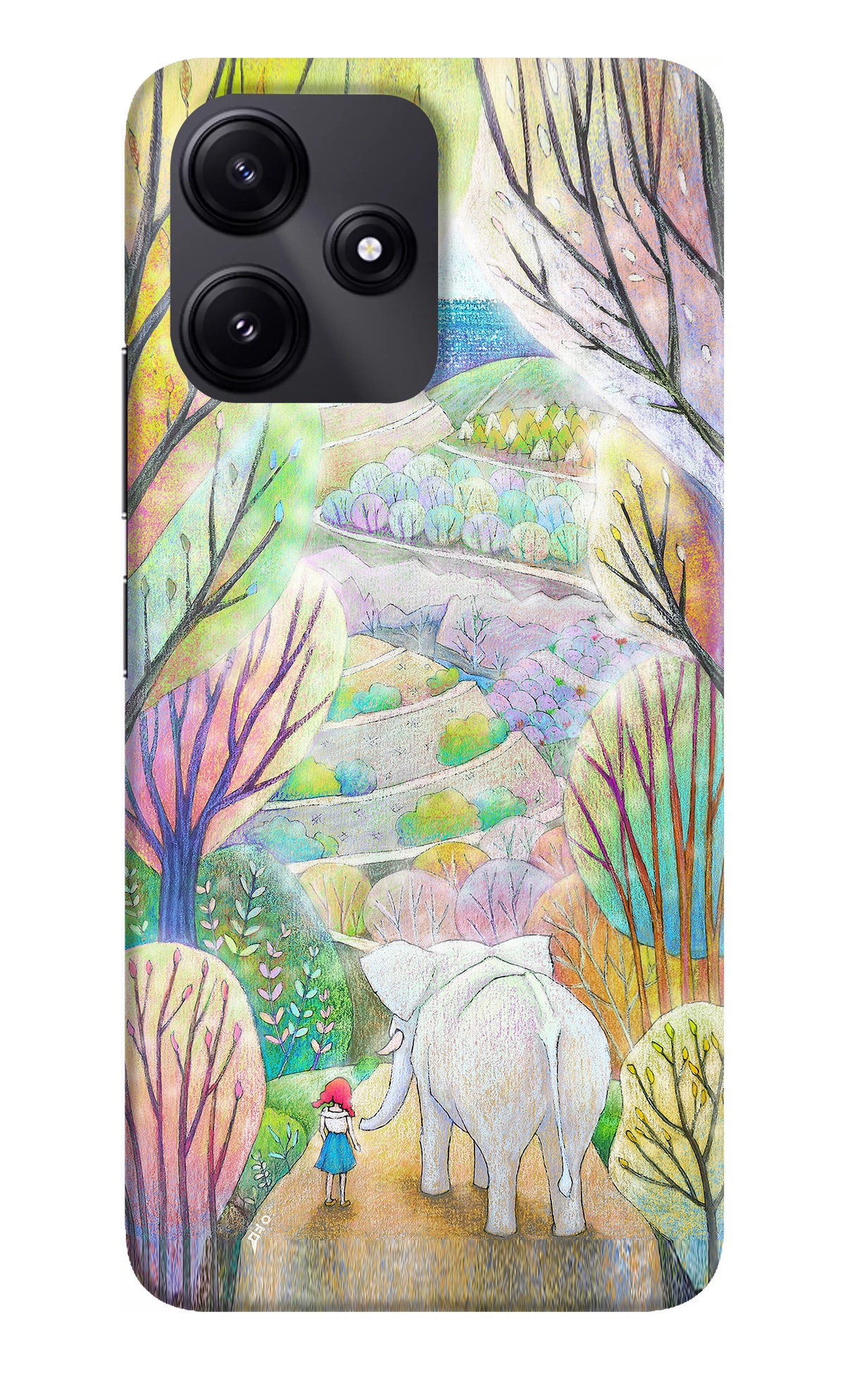 Nature Painting Redmi 12 5G Back Cover