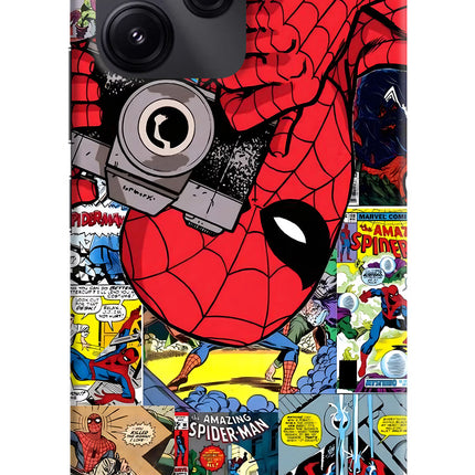 Spider Man Redmi 12 5G Hard Case Back Cover by Casekaro