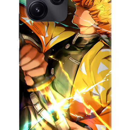 Demon Slayer Redmi 12 5G Hard Case Back Cover by Casekaro