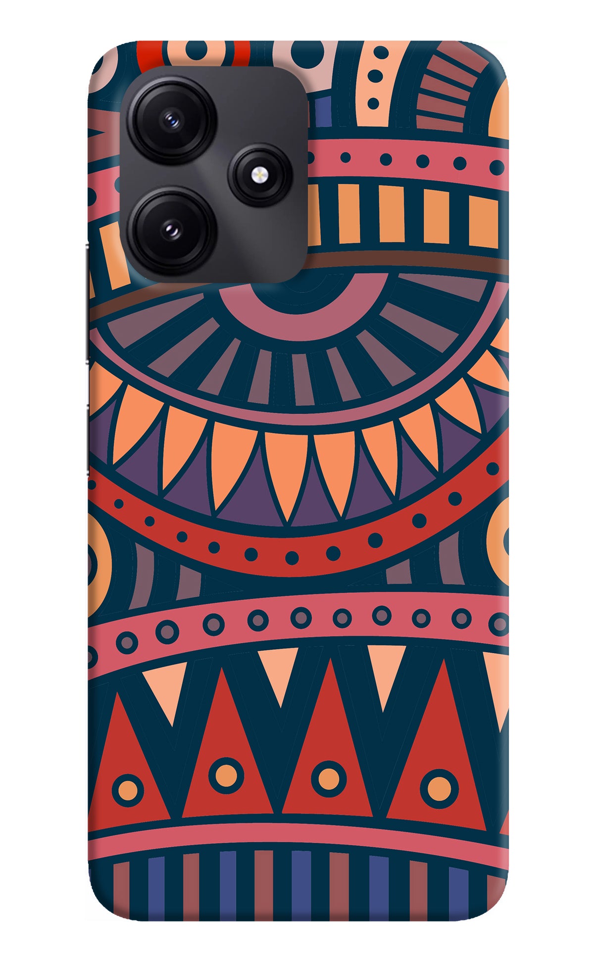 African Culture Design Redmi 12 5G Back Cover