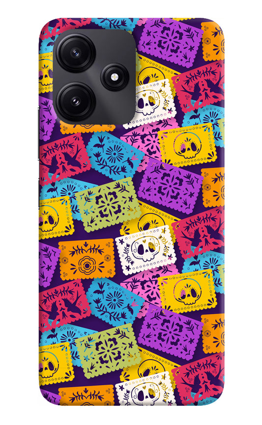 Mexican Pattern Redmi 12 5G Back Cover