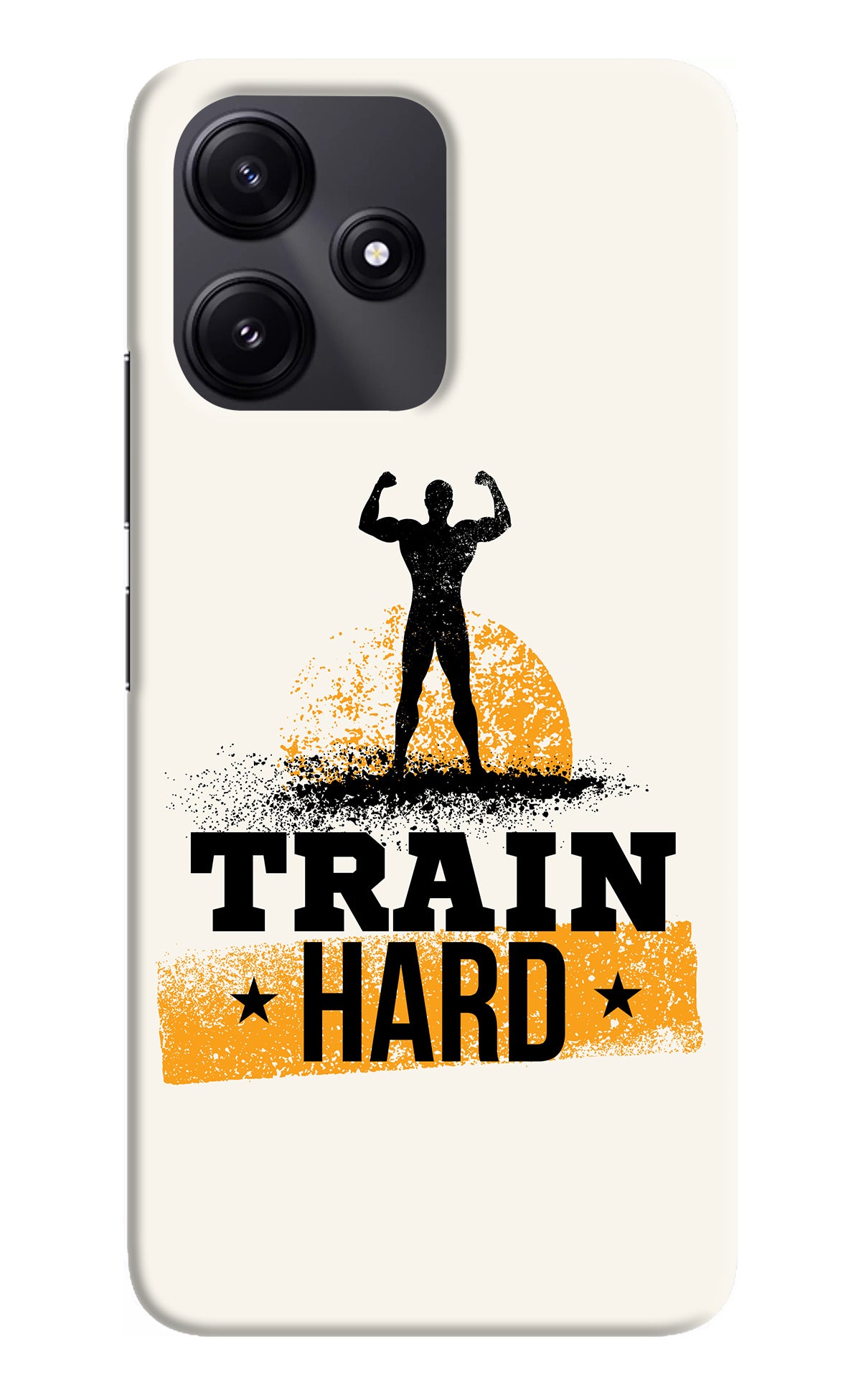 Train Hard Redmi 12 5G Back Cover