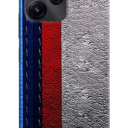 BMW Stripes Redmi 12 5G Hard Case Back Cover by Casekaro