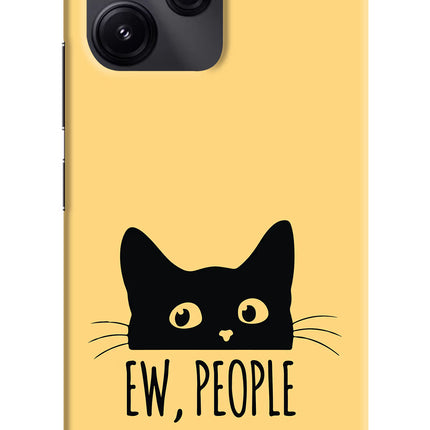 Ew People Catitude Redmi 12 5G Hard Case Back Cover by Casekaro