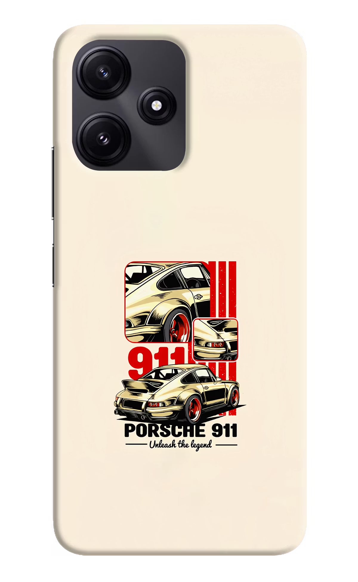 Classic Porsche 911 Redmi 12 5G Hard Case Back Cover by Casekaro