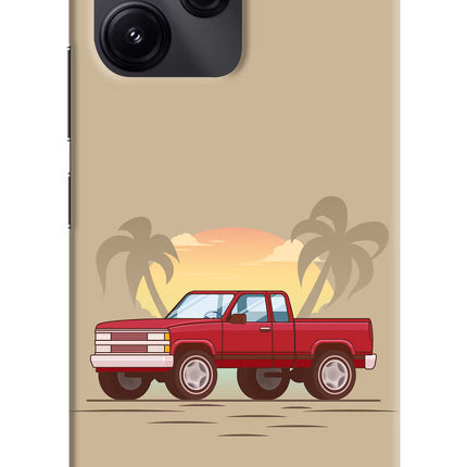 Desert Classic Drive Redmi 12 5G Hard Case Back Cover by Casekaro
