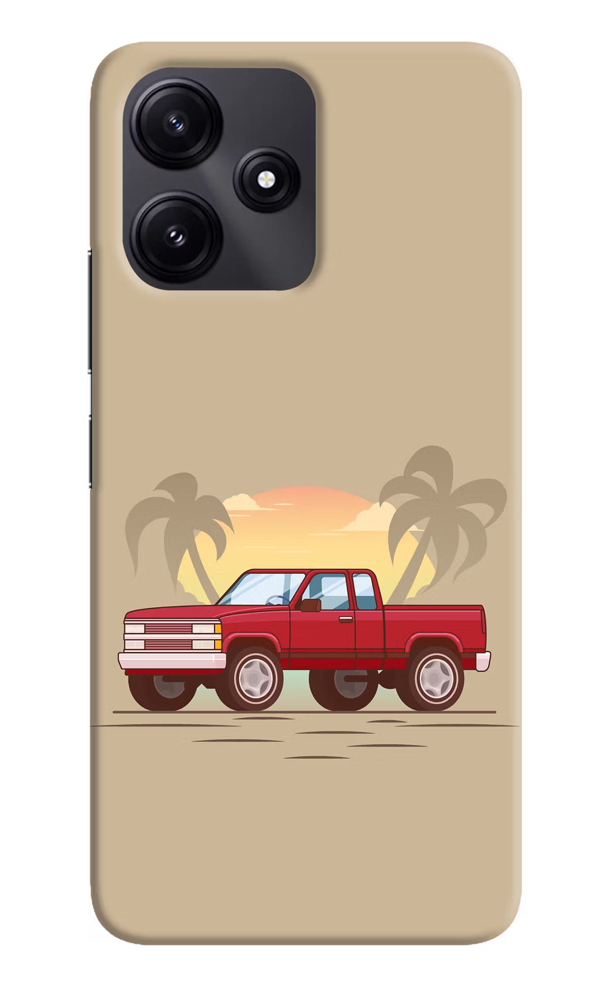Desert Classic Drive Redmi 12 5G Hard Case Back Cover by Casekaro