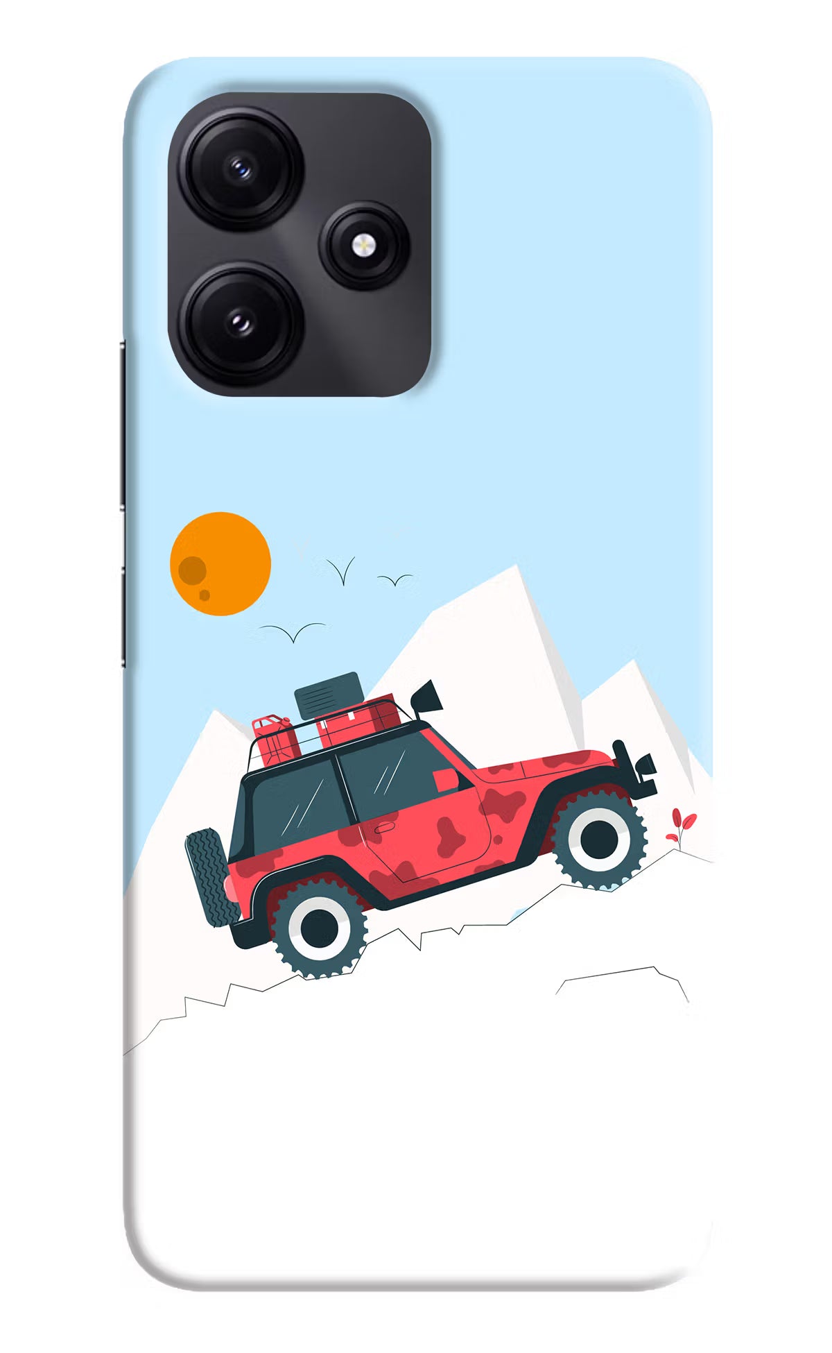 Mountain Trail Beast Redmi 12 5G Hard Case Back Cover by Casekaro