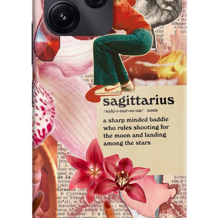 Sagittarius Zodiac Redmi 12 5G Hard Case Back Cover by Casekaro