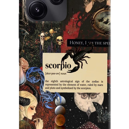Scorpio Zodiac Redmi 12 5G Hard Case Back Cover by Casekaro