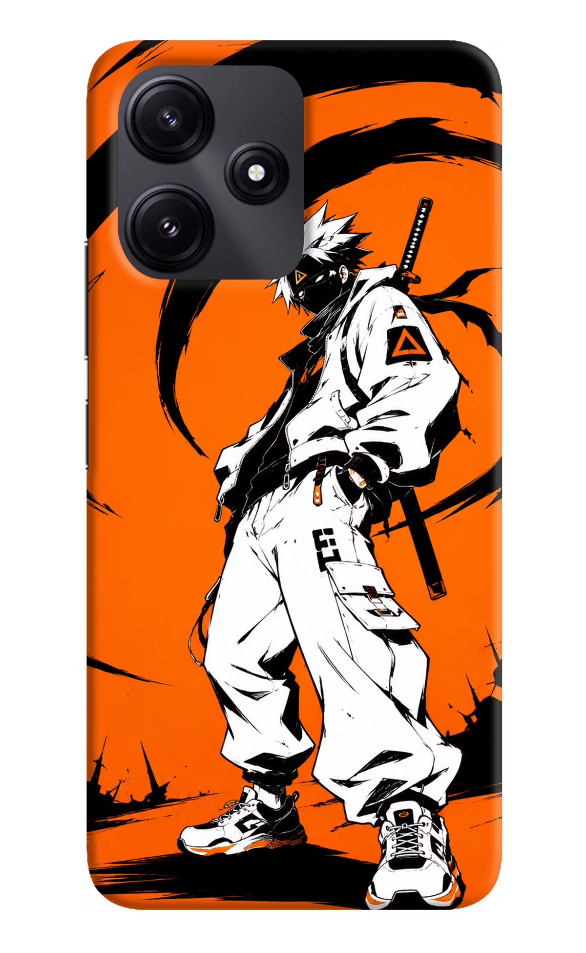 Street Samurai  Redmi 12 5G Hard Case Back Cover by Casekaro