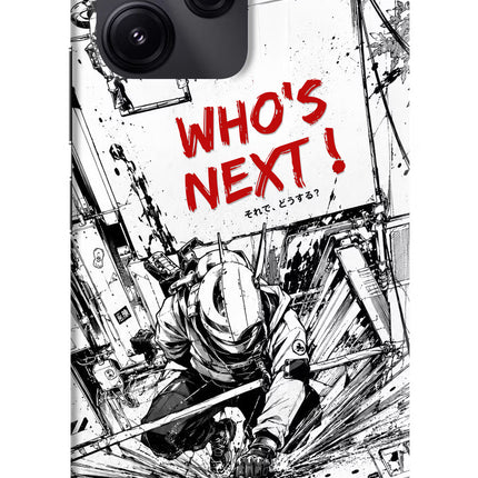 Who's Next Redmi 12 5G Hard Case Back Cover by Casekaro