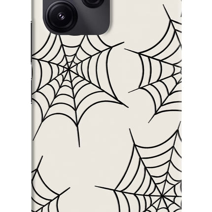 Spider Web Redmi 12 5G Hard Case Back Cover by Casekaro