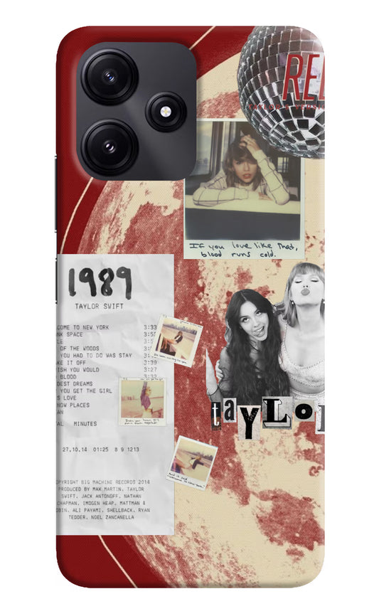 Taylor Swift Redmi 12 5G Back Cover