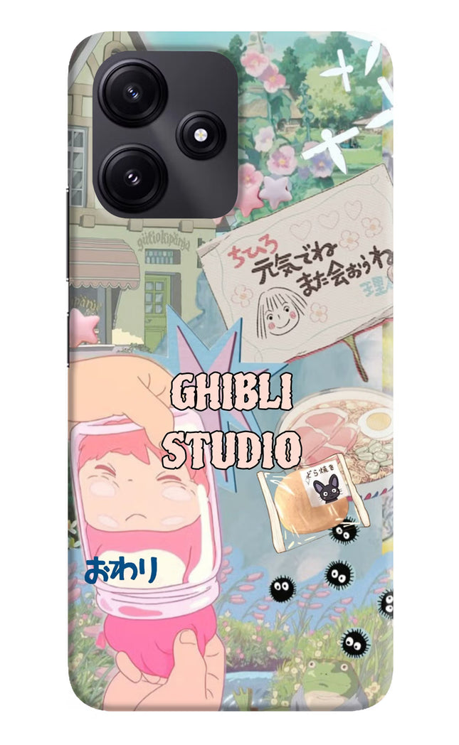 Studio Ghibli Redmi 12 5G Hard Case Back Cover by Casekaro