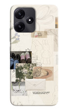 Soft Aesthetic Redmi 12 5G Hard Case Back Cover by Casekaro