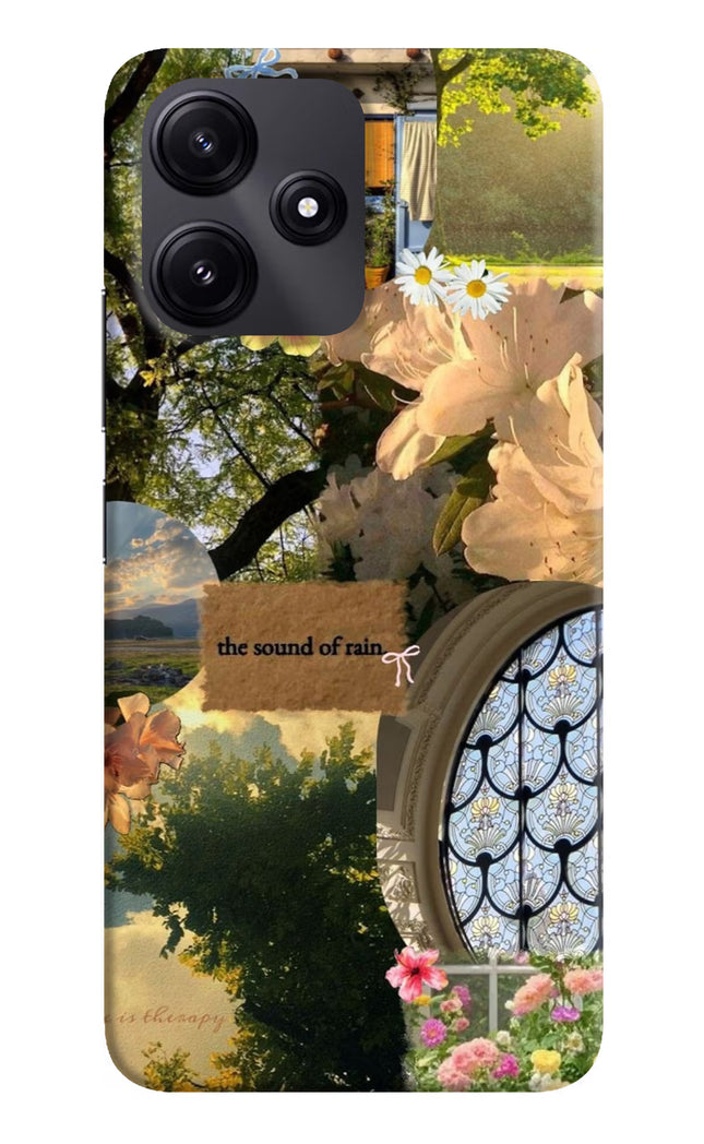 Rain Redmi 12 5G Hard Case Back Cover by Casekaro