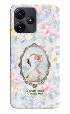 Pretty Mind Pretty Soul Redmi 12 5G Hard Case Back Cover by Casekaro