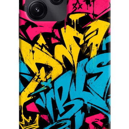 Graffiti Vibe Redmi 12 5G Hard Case Back Cover by Casekaro