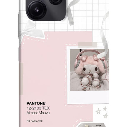 Pantone Asthetic Redmi 12 5G Hard Case Back Cover by Casekaro