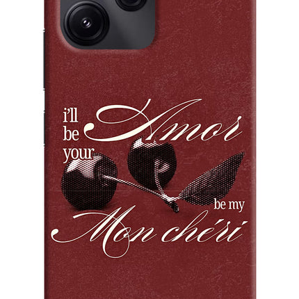 Velvet Cherry Redmi 12 5G Hard Case Back Cover by Casekaro