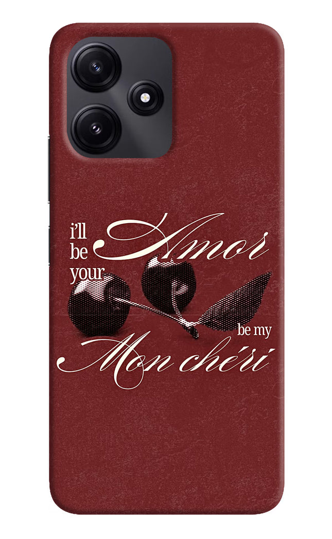 Velvet Cherry Redmi 12 5G Hard Case Back Cover by Casekaro