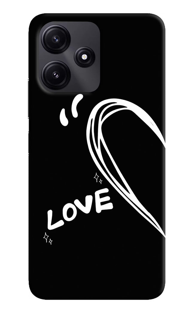Love Line Redmi 12 5G Hard Case Back Cover by Casekaro