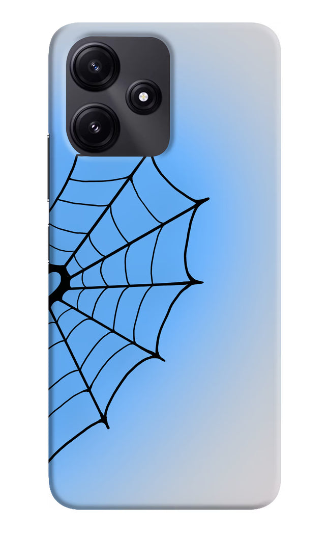 Blue Web Redmi 12 5G Hard Case Back Cover by Casekaro