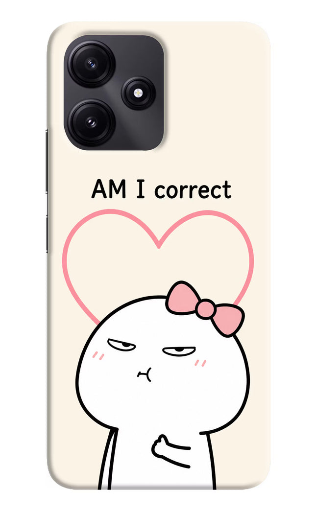 Always Right Redmi 12 5G Hard Case Back Cover by Casekaro