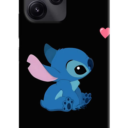 Stitch Crush Redmi 12 5G Hard Case Back Cover by Casekaro