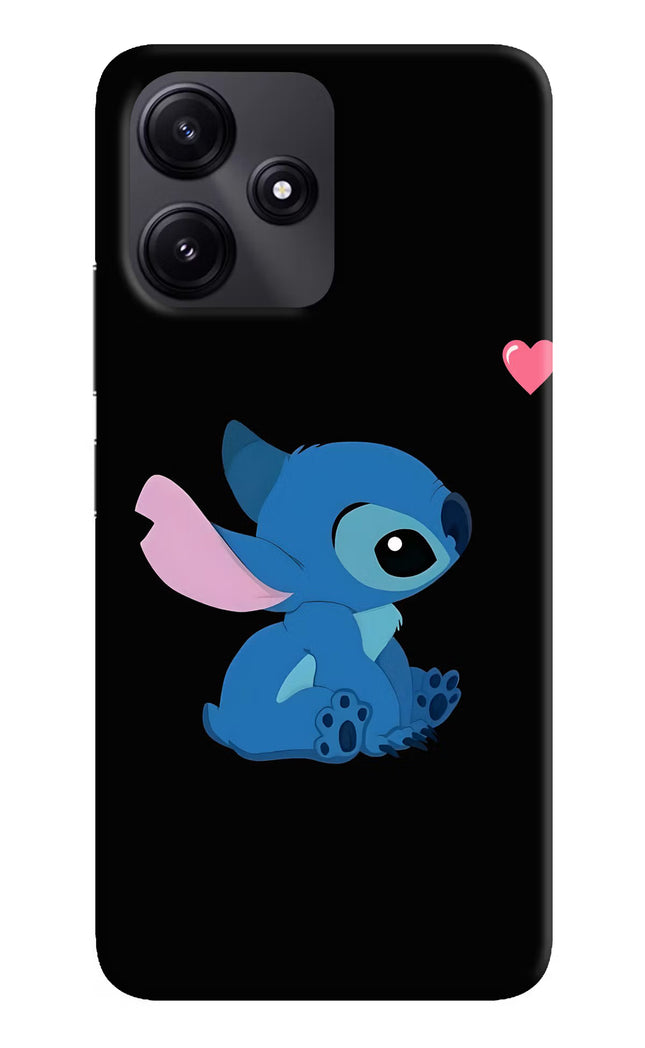 Stitch Crush Redmi 12 5G Hard Case Back Cover by Casekaro