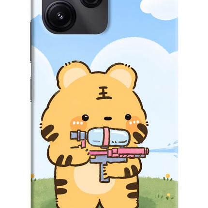Tiger Treat Redmi 12 5G Hard Case Back Cover by Casekaro