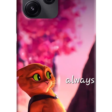 Always Cat Redmi 12 5G Hard Case Back Cover by Casekaro