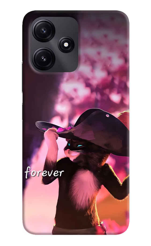 Forever Cat Redmi 12 5G Hard Case Back Cover by Casekaro