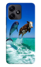 Dolphin vs Cow Redmi 12 5G Hard Case Back Cover by Casekaro
