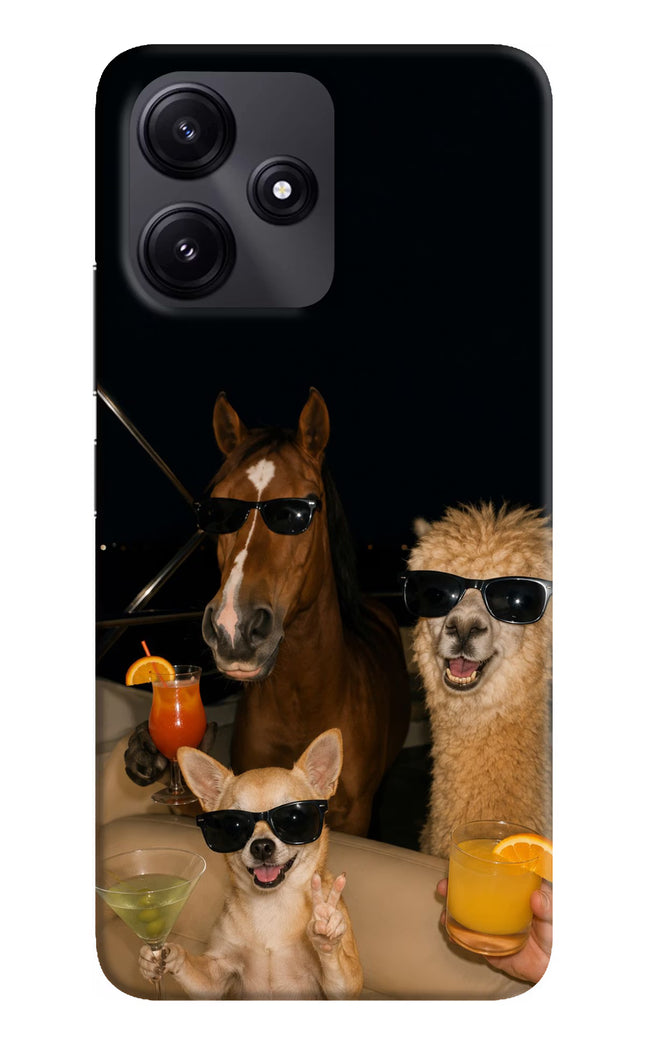 Party Squad Redmi 12 5G Hard Case Back Cover by Casekaro